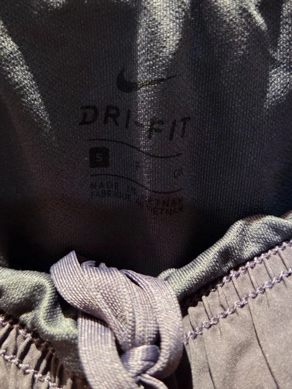 2 pairs nike dri fit shorta